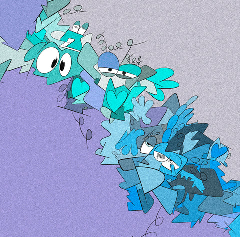 Turquoise tones