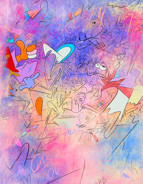 Rhapsody of colors and marks